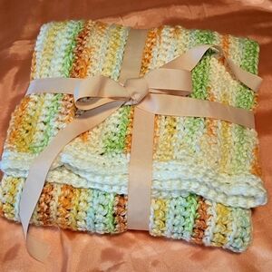 Handmade Crocheted Baby Blanket